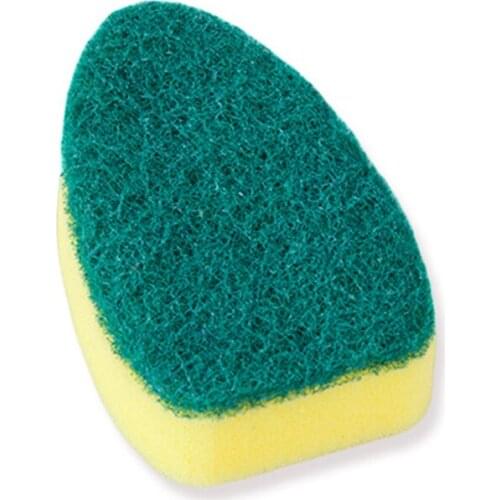 Dish Wand Refills Sponge Heads Brush Replacement Sponge Refill Sponge Pads for Kitchen Room Cleaning Supplies Free