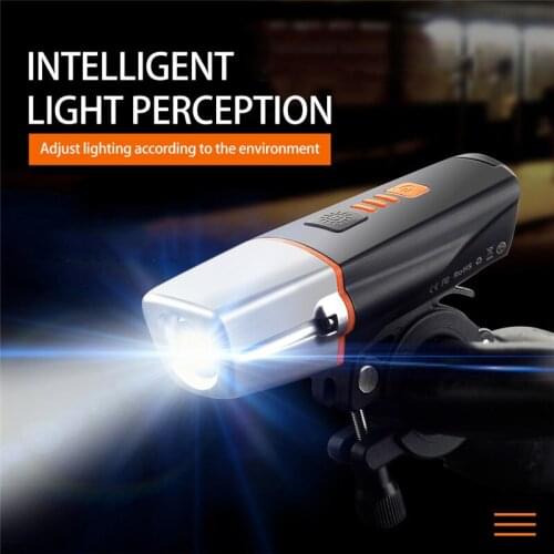 2019 New bicycle light Creative Practical Cycling Supplies Intelligent Light Sense Bicycle Headlight Bicycle Accessories