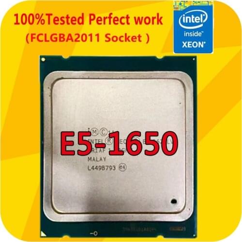 Intel Xeon CPU Processor E5-1650 SR0KZ 3.2GHz 6-Cores 12MB Cache LGA2011 For x79 motherboard