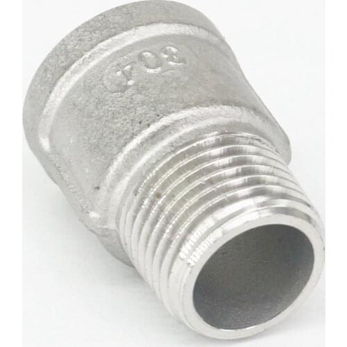 1/2" BSP Female to male Thread 304 Stainless Steel Pipe Fitting Connector water oil air