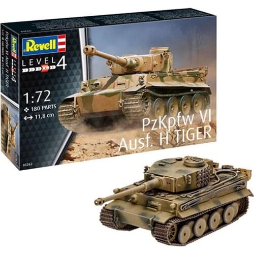 Assembly Model 1/72 Germany Pz.Kpfw.VI Ausf.H Tiger 03262