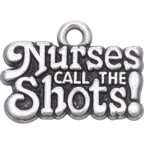 Skyrim 20Pcs Nurses CALL THE Shots! Message Profession Charms Jewelry Making