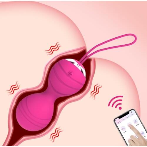 APP Remote Control Vagina Balls Vibrator Female Vaginal Tight Exercise Kegel Ball 10 frequency Vibrating Eggs Sex Toys For Women
