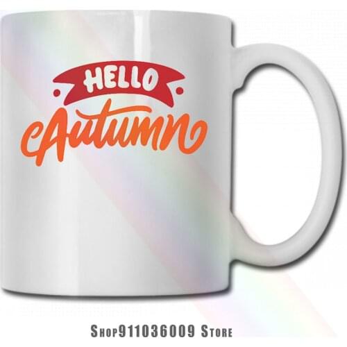 Hello Autumn 1 mug cup tazas