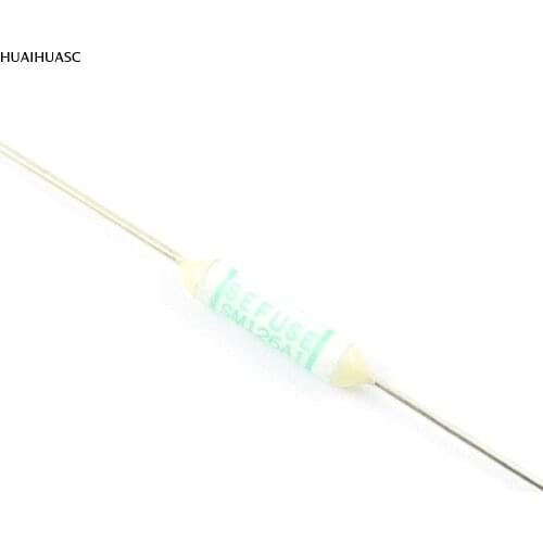 10pcs Microtemp Axial SM Thermal Fuse 131 Degree TF Cutoff 2A 250V SM126A1