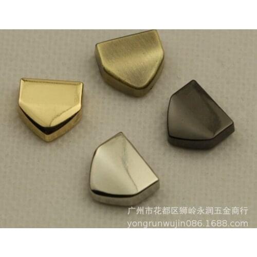 100pcs/lot Wholesale Metal Zipper Tail Clip Stopper Plug Leather Handbag Hardware Sewing Accessories