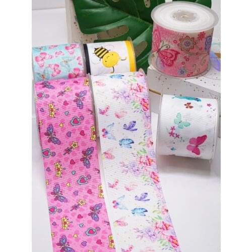 3 Inch 75 MM Cartoon Sport Printed Grosgrain Ribbons For Bows Craft Suppliers Ribbons for Bows 58065