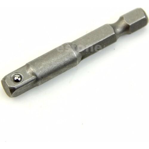 Hex Power Drill Bit Driver Socket Bar Wrench Adapter Extension 1/4" 50mm