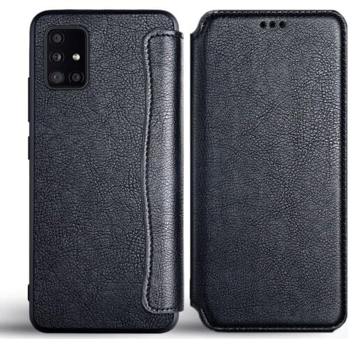 Case for Samsung Galaxy A71 A51 5G A10 A11 A12 A21 A21S A31 A40 A41 A42 M11 m31 m31s m51 Wallet leather cover No magnet case