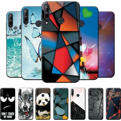For Huawei P30 Lite Case Nova 4E Protective Case Silicone Bumper For Honor 20S MAR-LX1H Back Cover 6.15" Soft TPU Phone Cover