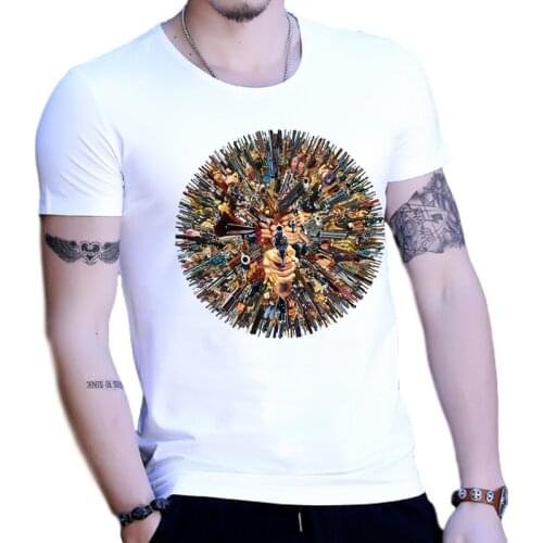 Personalized Printing T Shirt Funny Gun Tank F35 T50 fighter plane T-Shirt Short Sleeve O-neck TX502-RR