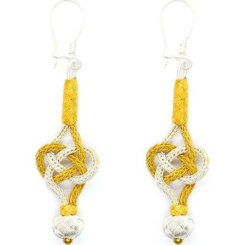 Karadeniz Silver ve Gold Earrings