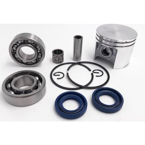 42.5mm Piston Pin Ring Kit Needle Bearing & Oil Seal Crankshaft Ball Bearing Set For STIHL 025 MS250 MS 250 Chainsaw Parts