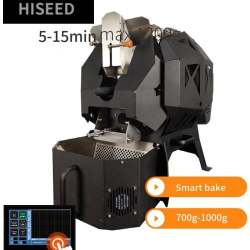 M10 PRO store coffee bar roaster touch screen smart coffee bean roaster with fast cooling