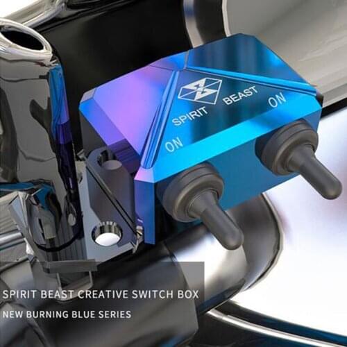 SPIRIT BEAST Motorcycle modified accessories electric car dangerous lights switch scooter double flash switch