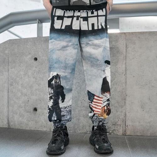 Streetwear Trending Hip Hop Graphic Jogger Pants For Men
