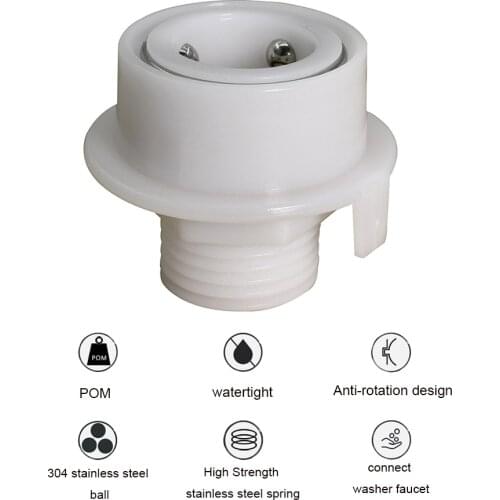 Durable Universal Water Faucet Adapter Plastic Hose Fitting Quick Connect Fitting Tap for Car Washing Garden Irrigation