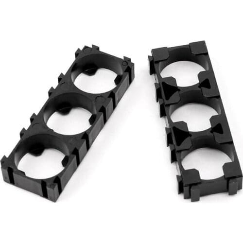 100pcs/lot MasterFire 3x Cell 18650 Battery Spacer Radiating Shell Plastic Heat Holder Bracket Batteries Storage Box Brackets