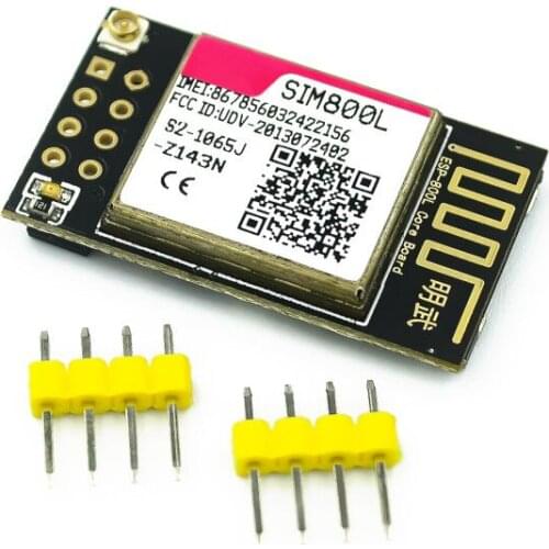 SIM800L GPRS GSM Module MicroSIM Card Core BOard Quad-band TTL Serial Port for ESP8266 ESP32