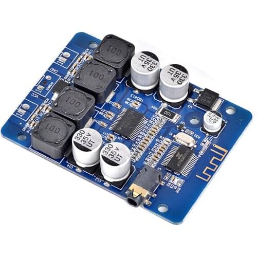 TPA3118 Stereo HiFi Audio Board 2*30W DC12V 24V Bluetooth Digital Power Amplifier Board 2 Channels Speaker Modified Board