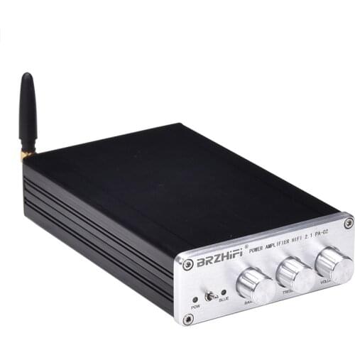 Finished TAS5630 75W*2+150W HiFi BT 5.0 Class D Power Amplifier 2.1 Channel Home Audio Bass Amp APTX