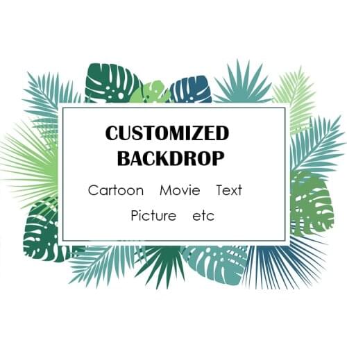 WHB Custom backdrop for photography birthday newborn baby shower party decoration background for photo customized Resend again