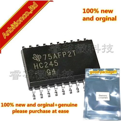 10pcs 100% new and orginal SN74HC245DWR HC245 SOP20 stock
