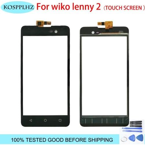 100% New Touch Screen Digitizer Panel For Wiko lenny 2 Touch Panel Front Glass Lens Sensor Touchscreen