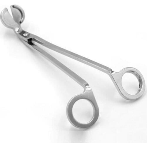 100 pcs Stainless Steel Candle Wick Trimmer Oil Lamp Trim scissor tijera tesoura Cutter Snuffer Tool Hook Clipper SN373