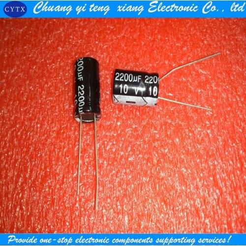 10V2200UF 2200UF 10V 10X17MM 10pcs/lot