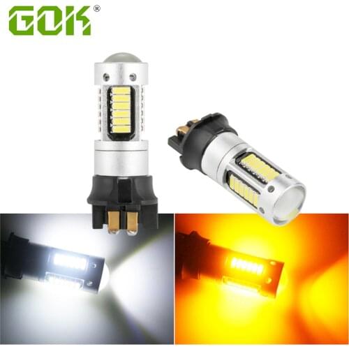 2-50PCS Canbus No OBC Error PW24W PWY24W LED Bulbs For Audi BMW Volkswagen Turn Signal Light Daytime Running Light DRL White