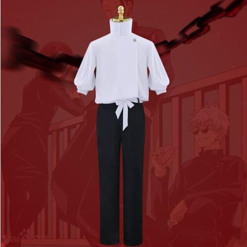 Anime Jujutsu Kaisen Yuta Okkotsu Cosplay Costume Uniform Men Outfits Halloween Christmas Costumes Carnival Fancy Party Suits