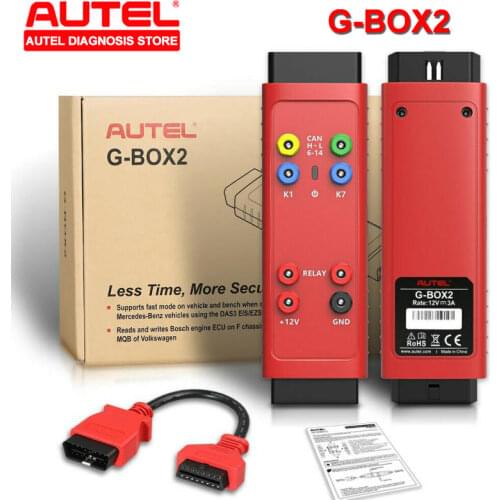 Autel G-BOX2 Tool for Mercedes Benz All Key Lost Work with MaxiIM IM608/IM508