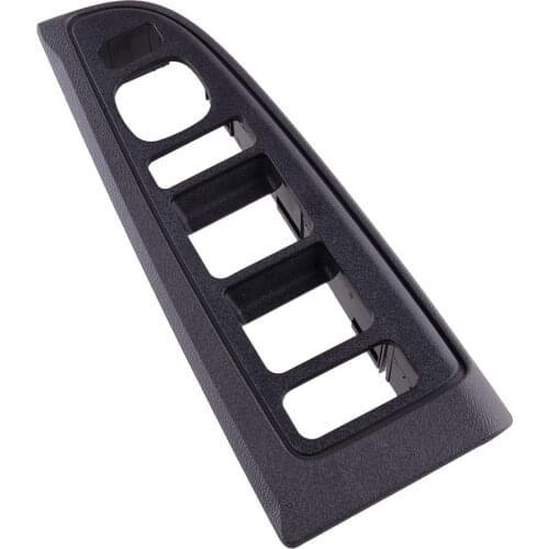 Car Front 89045128 Left Dark Pewter Power Window Switch Bezel Fit For Cadillac Escalade Chevy Avalanche Silverado GMC Sierra LHD