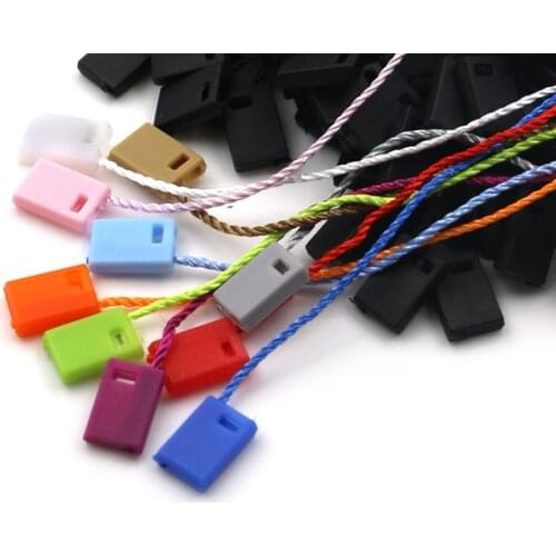 Color label lanyard tag rope clothing accessories polyester rope hand wear rope clothes trademark rope mother buckle tag cords
