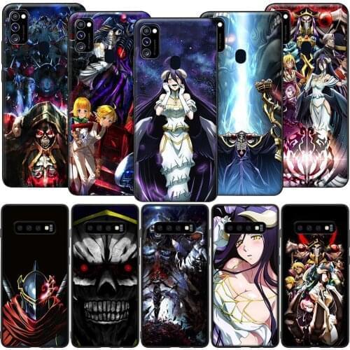 GX17 Albedo Overlord Case for Samsung A6 A7 A8 Plus A9 A10 A20 A30 A40 A50 A60 A70 A01 EU A11 A21S A31 A41