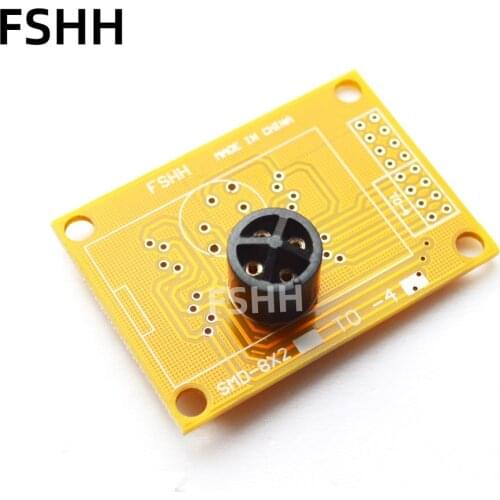 Round TO4 test socket TO39 S4 CAN4 Burn-in Socket with PCB IC Test Socket