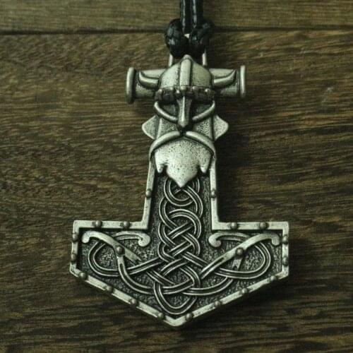 Lanseis 1pcs slavic men pendant slavic god pendant Perun is the Slavic god of thunder
