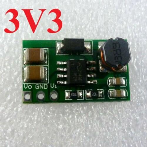 DD0606SB_3V3 0.9-3.3 to 3.3V DC-DC Step up Boost Converter Module for dc motor FPGA CPLD PLD