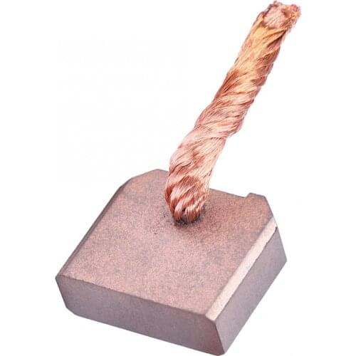 10Pcs J458 8x25x21mm Low Noise Electric Motor Carbon Brush Replacement Kits Power Tool Accessories For FT-128 Car Starter Motor