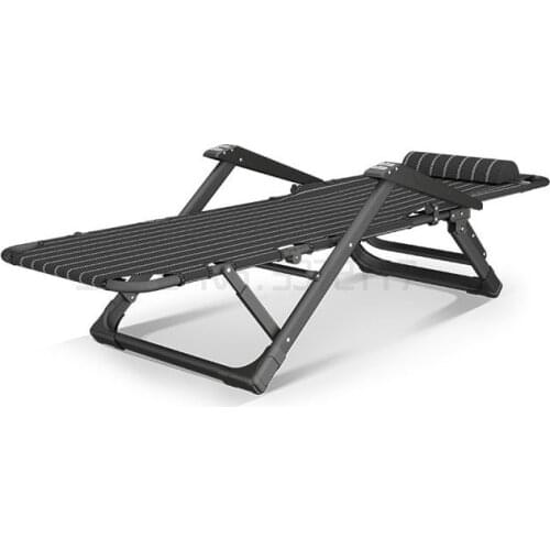 Recliner folding lunch break bed office portable outdoor folding chair simple rest bed