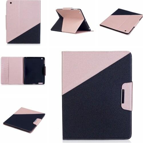 Ultra Slim Sand Grain Print Stand PU Leather Protective Skin Shell Cover Case For Apple iPad 2 3 4 9.7 inch Tablet Coque Funda