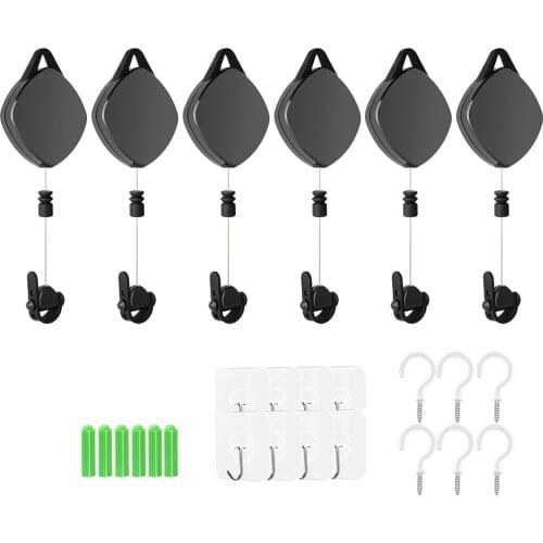 6pcs VR Cable Management 360 Degree Rotation Ceiling Pulley System 2020 New for HTC Vive S/PS VR Dropshipping