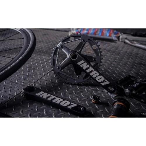 INTRO7 DEVIL EYE FIXED GEAR HOLLOW CRANKSET(LASER RIDERS NAME)