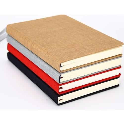 A5 Cloth Pattern Hardcover Creative Agenda Notebook Diary Calendar Student Diary Weekly Planner Journal Books Notepads