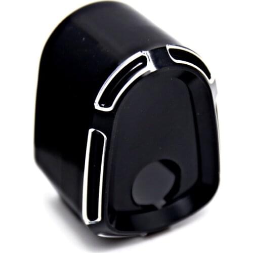 Black Slope Cut Ignition Switch Cover For Harley Touring Street Glide 2014-2017 FLHX / FLHT / FLTR / FLHTCUTG