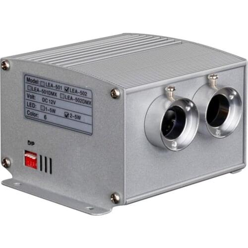 LEA-502;5W*2 holes LED light engine with remote controller with twinkle 6 colors wheel