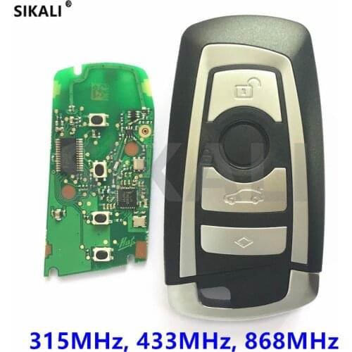 315Mhz 433Mhz 868Mhz CAS4 Car Smart Remote Key Keytless Entry for BMW 1 3 5 7 Series 523 528 535 550 318 320 325 328 330