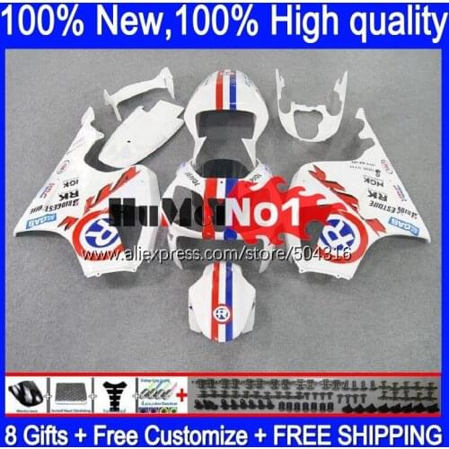 Body For HONDA VTR1000 RC51 01 02 03 2004 2005 2006 125MC.14 white glossy SP1 SP2 VTR 1000 2000 2001 2002 2003 04 05 06 Fairing