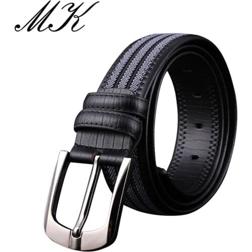 Braided Tactical Canvas Belts for Men High Quality Leather Belt Alloy Pin Buckle Male Strap Military Equipment